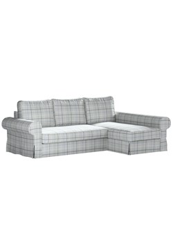 Pokrowiec na sofę Backabro rozkładaną z leżanką ze sklepu dekoria.pl w kategorii Pokrowce na kanapy i fotele - zdjęcie 172524524
