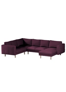 Pokrowiec na sofę narożną Norsborg 5-osobową z szezlongiem ze sklepu dekoria.pl w kategorii Pokrowce na kanapy i fotele - zdjęcie 172525060