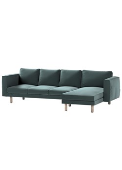 Pokrowiec na sofę Norsborg 4-osobową z szezlongiem ze sklepu dekoria.pl w kategorii Pokrowce na kanapy i fotele - zdjęcie 172526032