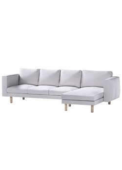 Pokrowiec na sofę Norsborg 4-osobową z szezlongiem ze sklepu dekoria.pl w kategorii Pokrowce na kanapy i fotele - zdjęcie 172526044