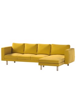 Pokrowiec na sofę Norsborg 4-osobową z szezlongiem ze sklepu dekoria.pl w kategorii Pokrowce na kanapy i fotele - zdjęcie 172526134