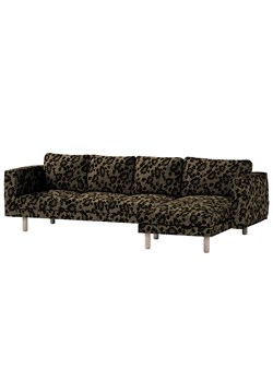 Pokrowiec na sofę Norsborg 4-osobową z szezlongiem ze sklepu dekoria.pl w kategorii Pokrowce na kanapy i fotele - zdjęcie 172526203