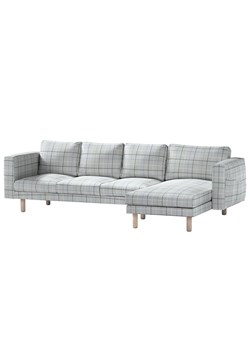 Pokrowiec na sofę Norsborg 4-osobową z szezlongiem ze sklepu dekoria.pl w kategorii Pokrowce na kanapy i fotele - zdjęcie 172526224