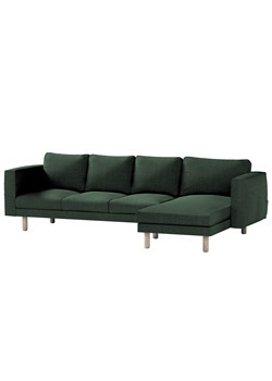 Pokrowiec na sofę Norsborg 4-osobową z szezlongiem ze sklepu dekoria.pl w kategorii Pokrowce na kanapy i fotele - zdjęcie 172526242