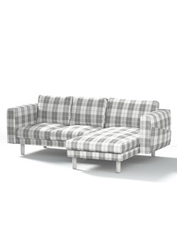 Pokrowiec na sofę Norsborg 3-osobową z szezlongiem ze sklepu dekoria.pl w kategorii Pokrowce na kanapy i fotele - zdjęcie 172526353