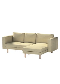 Pokrowiec na sofę Norsborg 3-osobową z szezlongiem ze sklepu dekoria.pl w kategorii Pokrowce na kanapy i fotele - zdjęcie 172526413