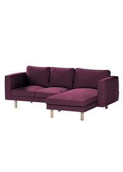 Pokrowiec na sofę Norsborg 3-osobową z szezlongiem ze sklepu dekoria.pl w kategorii Pokrowce na kanapy i fotele - zdjęcie 172526422