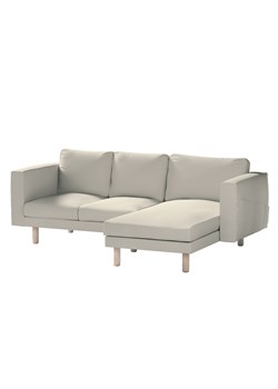 Pokrowiec na sofę Norsborg 3-osobową z szezlongiem ze sklepu dekoria.pl w kategorii Pokrowce na kanapy i fotele - zdjęcie 172526494