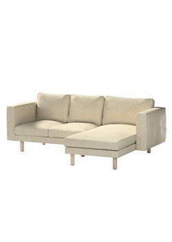 Pokrowiec na sofę Norsborg 3-osobową z szezlongiem ze sklepu dekoria.pl w kategorii Pokrowce na kanapy i fotele - zdjęcie 172526533