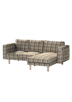 Pokrowiec na sofę Norsborg 3-osobową z szezlongiem ze sklepu dekoria.pl w kategorii Pokrowce na kanapy i fotele - zdjęcie 172526563