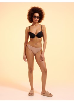 Cropp - Brązowe majtki bikini - brązowy ze sklepu Cropp w kategorii Stroje kąpielowe - zdjęcie 172529490