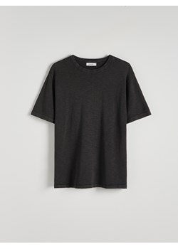 Reserved - T-shirt regular z efektem sprania - ciemnoszary ze sklepu Reserved w kategorii Swetry męskie - zdjęcie 172530214