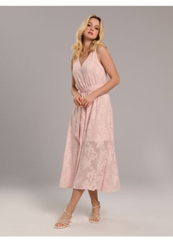 Sinsay - Sukienka midi - różowy ze sklepu Sinsay w kategorii Sukienki - zdjęcie 172530564