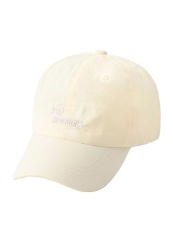 Dziewczęca czapka z daszkiem I love summer jasnobeżowa ze sklepu 5.10.15 w kategorii Czapki dziecięce - zdjęcie 172530950