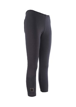 Grafitowe legginsy dla dziewczynki z kieszeniami Tup Tup ze sklepu 5.10.15 w kategorii Spodnie dziewczęce - zdjęcie 172530961