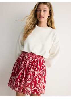 Reserved - Spódnica mini z falbanami - czerwony ze sklepu Reserved w kategorii Spódnice - zdjęcie 172531743