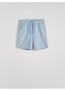 Reserved - Dresowe szorty - jasnoniebieski ze sklepu Reserved w kategorii Spodenki męskie - zdjęcie 172531762