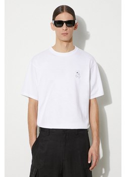 Undercover t-shirt bawełniany męski kolor biały z nadrukiem UB0D3804 ze sklepu PRM w kategorii T-shirty męskie - zdjęcie 172532652
