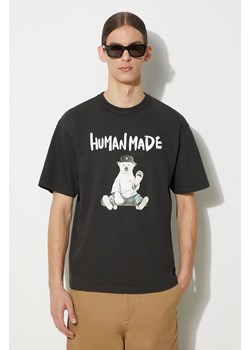 Human Made t-shirt bawełniany Graphic męski kolor czarny z nadrukiem HM27TE016 ze sklepu PRM w kategorii T-shirty męskie - zdjęcie 172532680