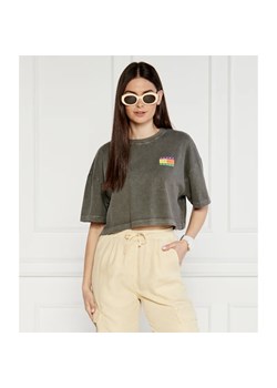 Tommy Jeans T-shirt | Cropped Fit ze sklepu Gomez Fashion Store w kategorii Bluzki damskie - zdjęcie 172532942