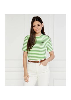 Lacoste T-shirt | Regular Fit ze sklepu Gomez Fashion Store w kategorii Bluzki damskie - zdjęcie 172532943