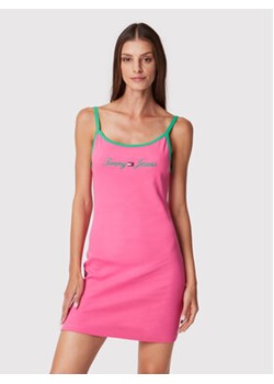 Tommy Jeans Sukienka codzienna DW0DW14471 Różowy Slim Fit ze sklepu MODIVO w kategorii Sukienki - zdjęcie 172533334