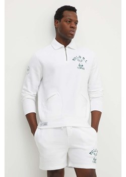 Polo Ralph Lauren bluza męska kolor biały z nadrukiem 710939631 ze sklepu ANSWEAR.com w kategorii Bluzy męskie - zdjęcie 172534171