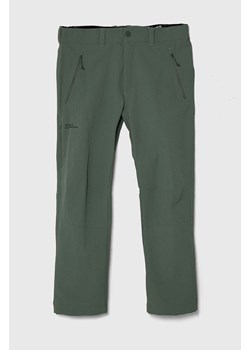 Jack Wolfskin spodnie outdoorowe Activate Xt kolor zielony ze sklepu ANSWEAR.com w kategorii Spodnie męskie - zdjęcie 172534464