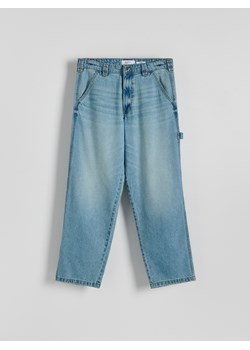 Reserved - Jeansy straight fit - niebieski ze sklepu Reserved w kategorii Jeansy męskie - zdjęcie 172534934