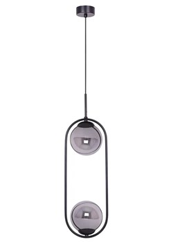 Nowoczesna lampa wisząca z grafitowymi kloszami - A199 A2-S01 ze sklepu Edinos.pl w kategorii Lampy wiszące - zdjęcie 172535764