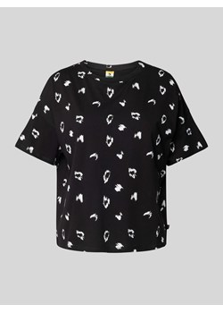 T-shirt we wzory na całej powierzchni ze sklepu Peek&Cloppenburg  w kategorii Bluzki damskie - zdjęcie 172536574
