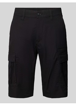Spodnie cargo z prostą nogawką i kieszeniami cargo ze sklepu Peek&Cloppenburg  w kategorii Spodenki męskie - zdjęcie 172536640