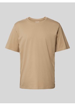 T-shirt z detalem z logo model ‘ORGANIC’ ze sklepu Peek&Cloppenburg  w kategorii T-shirty męskie - zdjęcie 172536723