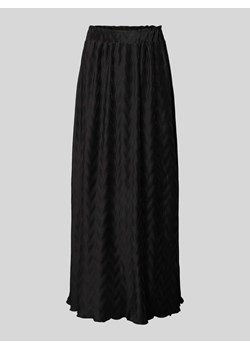 Długa spódnica z wiskozy w jednolitym kolorze model ‘PLISEA’ ze sklepu Peek&Cloppenburg  w kategorii Spódnice - zdjęcie 172536841