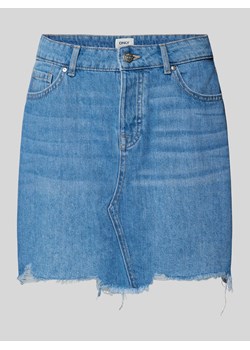 Spódnica jeansowa z przetarciami model ‘SKY LIFE’ ze sklepu Peek&Cloppenburg  w kategorii Spódnice - zdjęcie 172536860