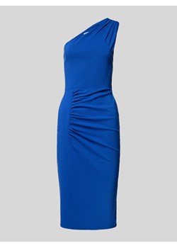 Sukienka koktajlowa o długości do kolan na jedno ramię ze sklepu Peek&Cloppenburg  w kategorii Sukienki - zdjęcie 172536960