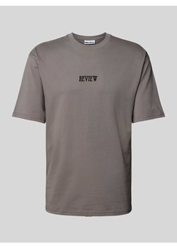 T-shirt z nadrukiem z logo ze sklepu Peek&Cloppenburg  w kategorii T-shirty męskie - zdjęcie 172536972
