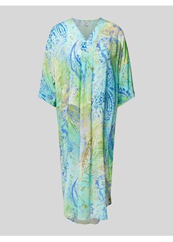 Sukienka midi z wiskozy ze wzorem na całej powierzchni ze sklepu Peek&Cloppenburg  w kategorii Sukienki - zdjęcie 172537120