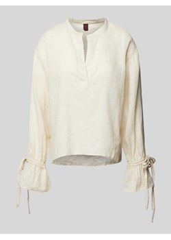 Bluzka z ramii w jednolitym kolorze ze sklepu Peek&Cloppenburg  w kategorii Bluzki damskie - zdjęcie 172537123