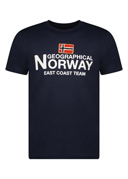 Geographical Norway Koszulka w kolorze granatowym ze sklepu Limango Polska w kategorii T-shirty męskie - zdjęcie 172537200