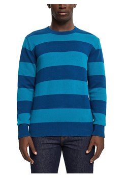 ESPRIT Sweter w kolorze niebieskim ze sklepu Limango Polska w kategorii Swetry męskie - zdjęcie 172537402