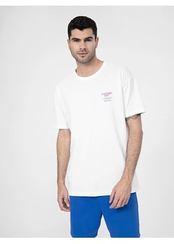 4F Koszulka w kolorze białym ze sklepu Limango Polska w kategorii T-shirty męskie - zdjęcie 172537451