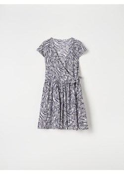 Sinsay - Kopertowa sukienka - wielobarwny ze sklepu Sinsay w kategorii Sukienki - zdjęcie 172539003