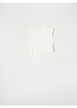 Sinsay - Koszulka - kremowy ze sklepu Sinsay w kategorii Bluzki damskie - zdjęcie 172539011