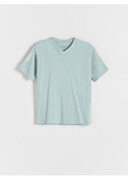 Reserved - T-shirt z nadrukiem - jasnozielony ze sklepu Reserved w kategorii T-shirty chłopięce - zdjęcie 172539612