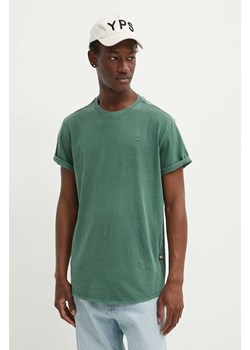 G-Star Raw t-shirt bawełniany x Sofi Tukker męski kolor zielony gładki ze sklepu ANSWEAR.com w kategorii T-shirty męskie - zdjęcie 172539931