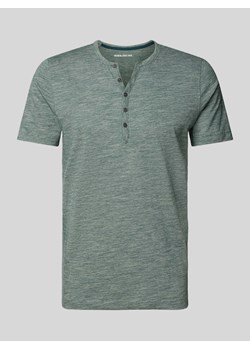 T-shirt z krótką listwą guzikową ze sklepu Peek&Cloppenburg  w kategorii T-shirty męskie - zdjęcie 172540490