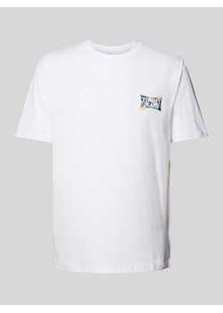 T-shirt z nadrukiem z logo ze sklepu Peek&Cloppenburg  w kategorii T-shirty męskie - zdjęcie 172540501