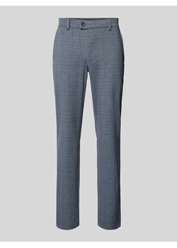 Spodnie materiałowe z wzorem w kratę ze sklepu Peek&Cloppenburg  w kategorii Spodnie męskie - zdjęcie 172540540