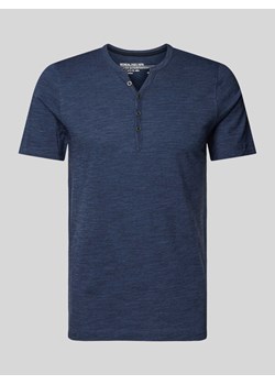T-shirt z krótką listwą guzikową ze sklepu Peek&Cloppenburg  w kategorii T-shirty męskie - zdjęcie 172540560
